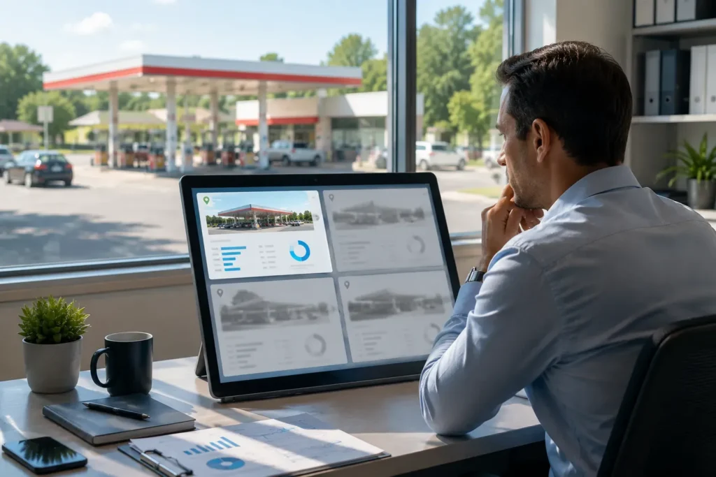 fuel-dashboard
Multi-site fuel retailer monitoring real-time operational data through a centralized reporting dashboard instead of manual reporting.